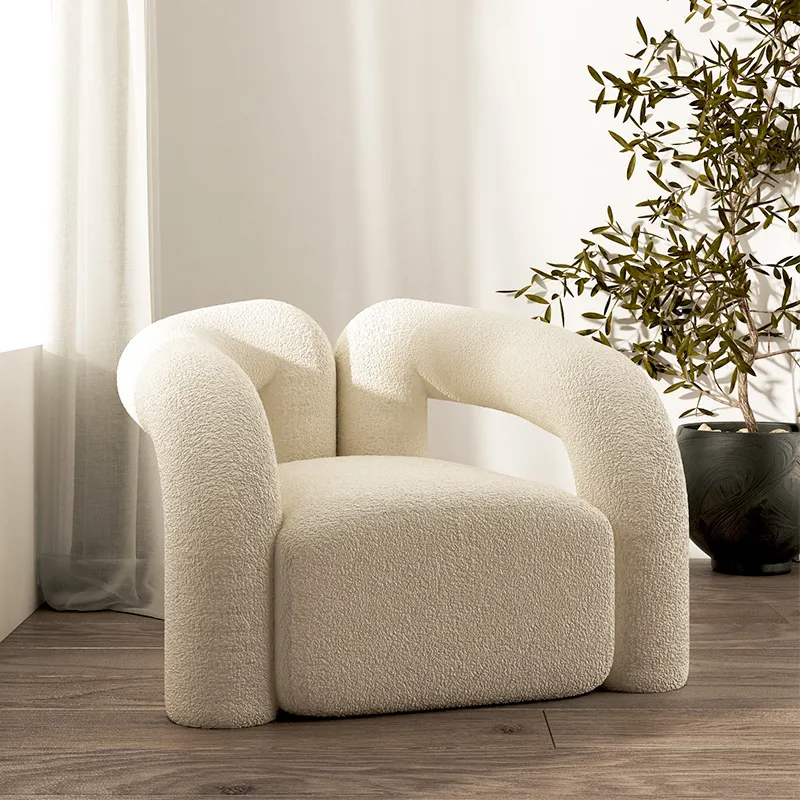 Carter Boucle Accent Armchair