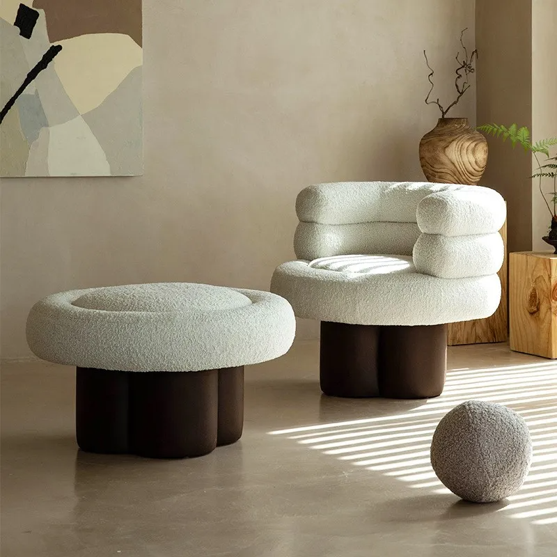 Yara Wool Lounge Chair