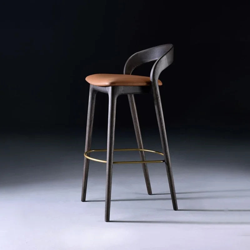 Kendall Wooden Bar Stool Chair