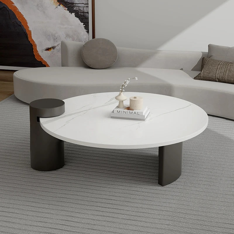 Ava Marble Coffee Table Set