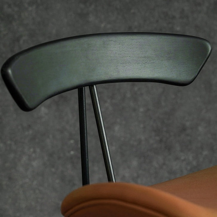 Chloe Leather Bar Stool