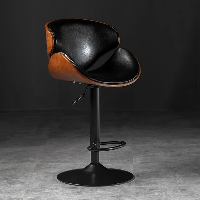 Daisy Leather Bar Stool