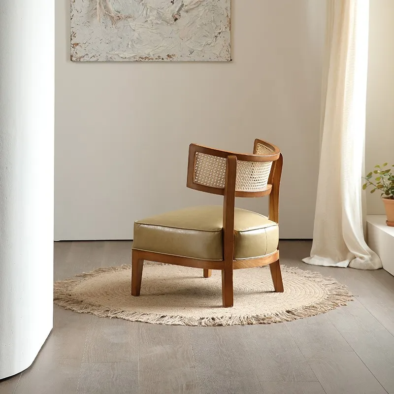 Kai Wood Rattan Armchair