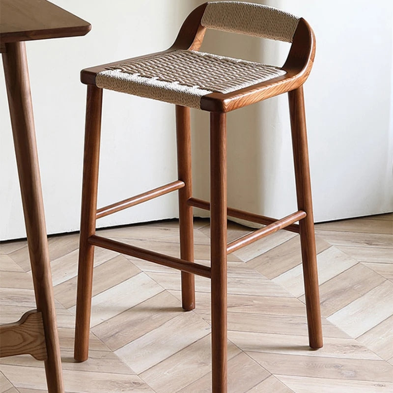 Lila Wooden Bar Stool