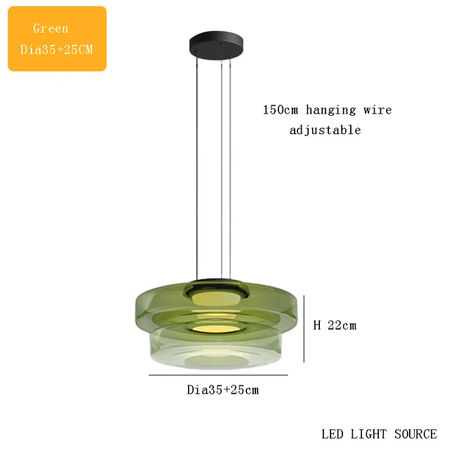 Delphine Glass Pendant Lamp