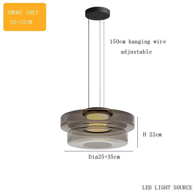 Delphine Glass Pendant Lamp