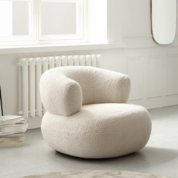 Evelyn White Armchair