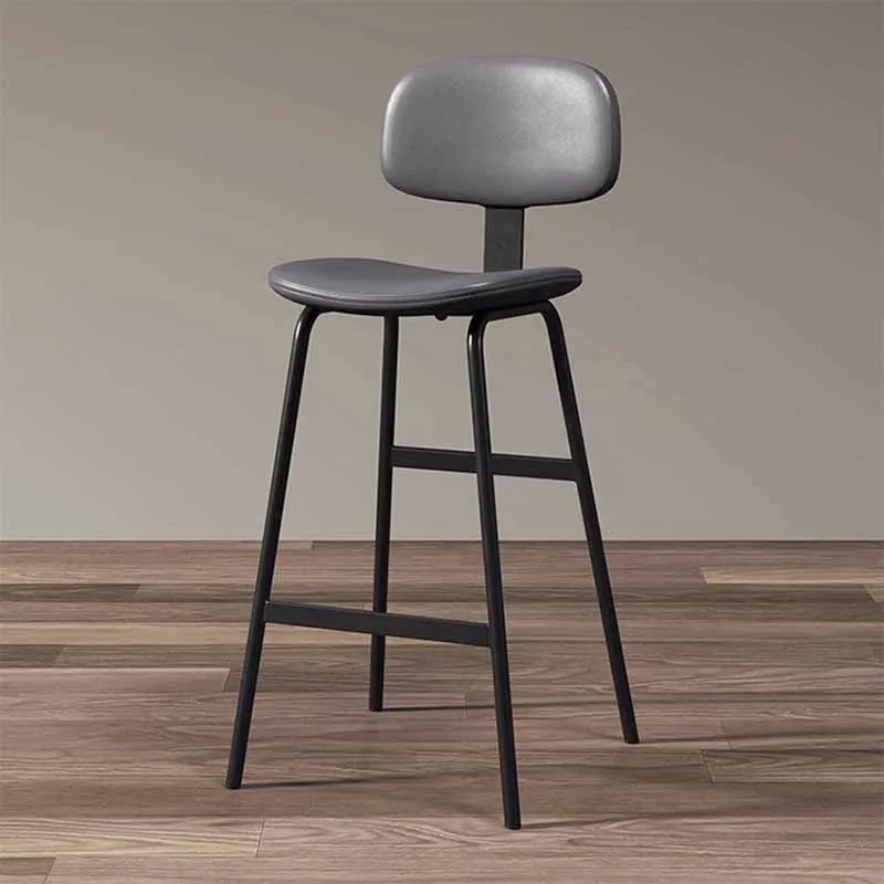 Ruby Leather Bar Stools