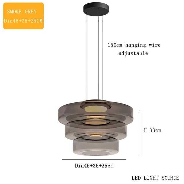 Delphine Glass Pendant Lamp