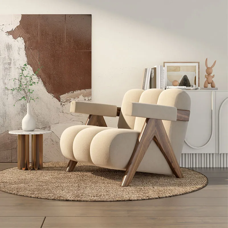 Blake White Accent Chair