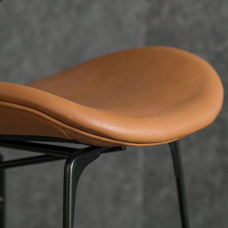 Chloe Leather Bar Stool