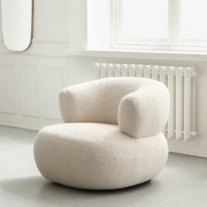 Evelyn White Armchair