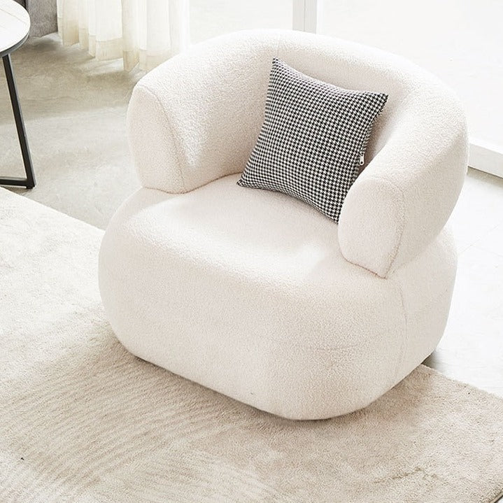 Evelyn White Armchair