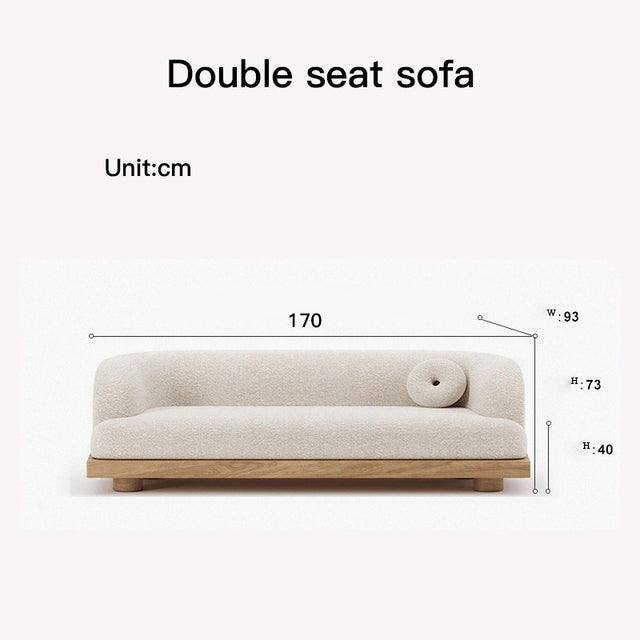 Quinn Wooden Sofa