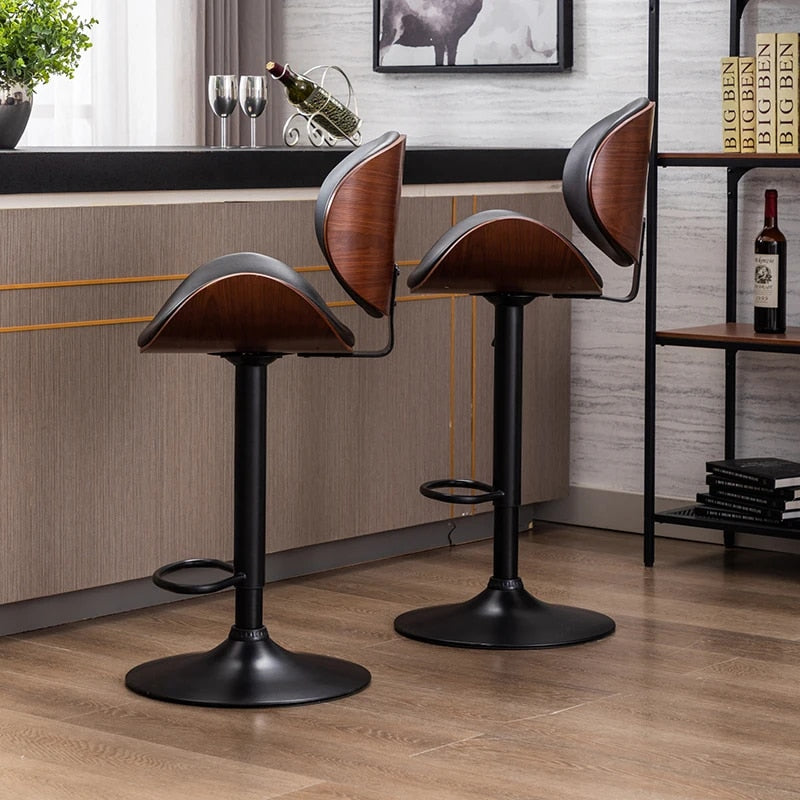 Daisy Leather Bar Stool