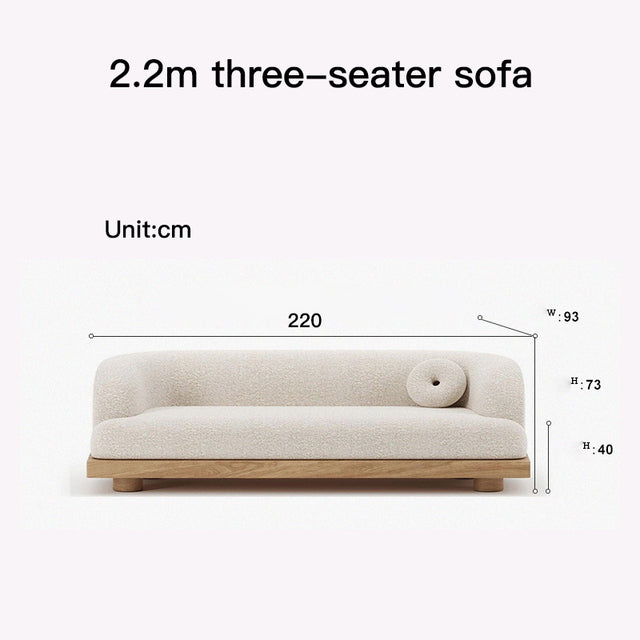 Quinn Wooden Sofa