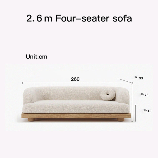 Quinn Wooden Sofa