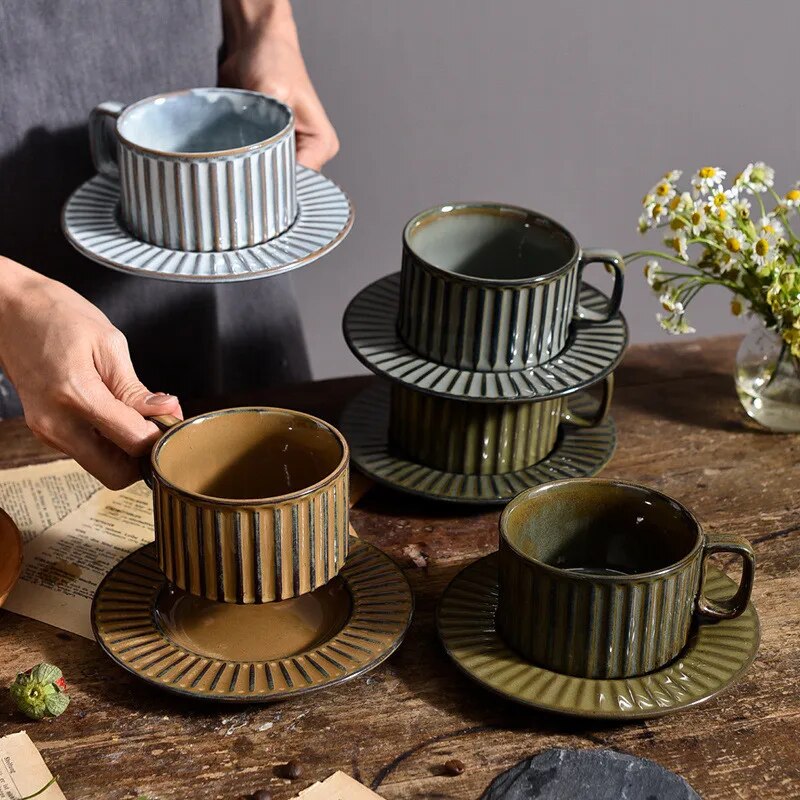 Anthia Retro Ceramic Mug Collection