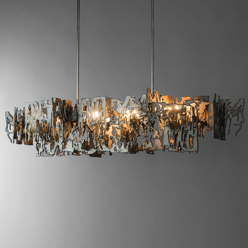 Delphine Metal Fragment Chandelier