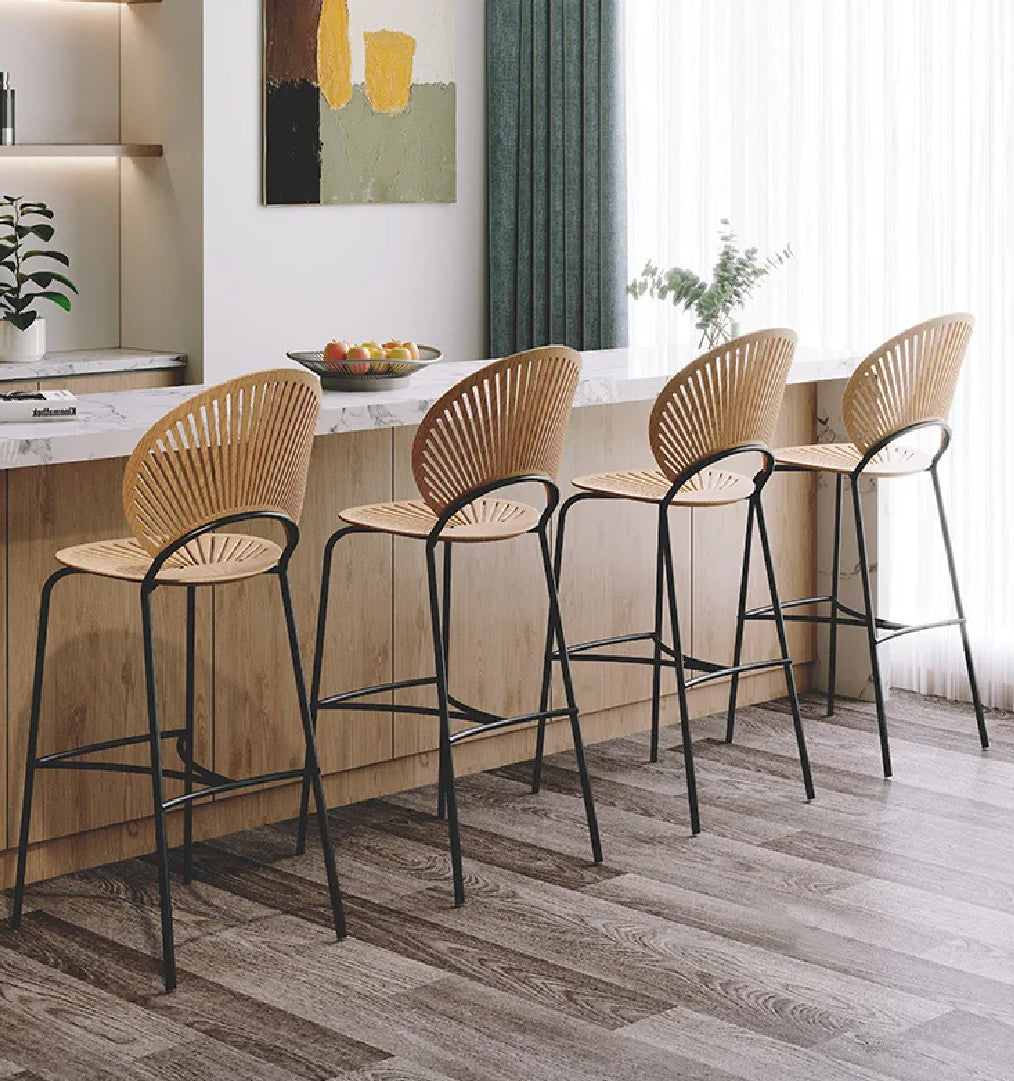 Aki Adjustable Bar Stool