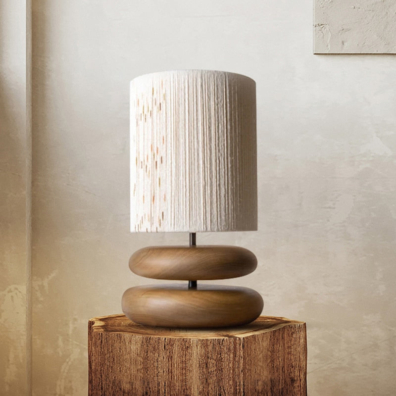 Celeste Wooden Table Lamp