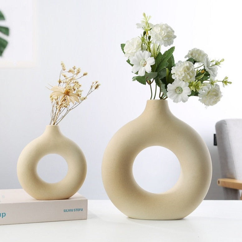 Athena Circular Vase