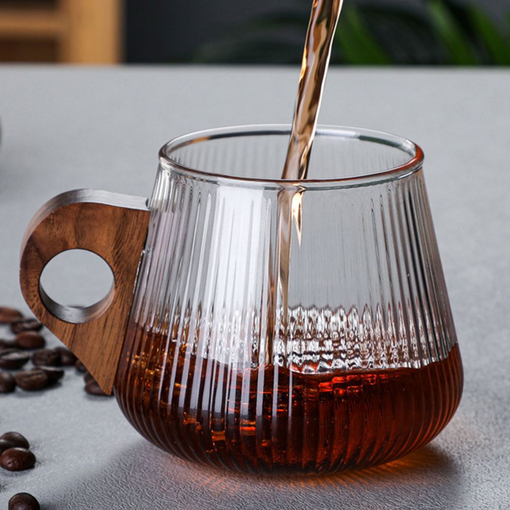 Lyra Glass Coffee Mug Set