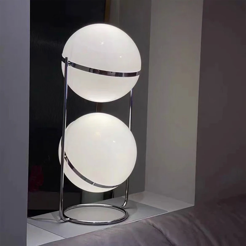 Luna Globes Acrylic Ball Floor Lamp