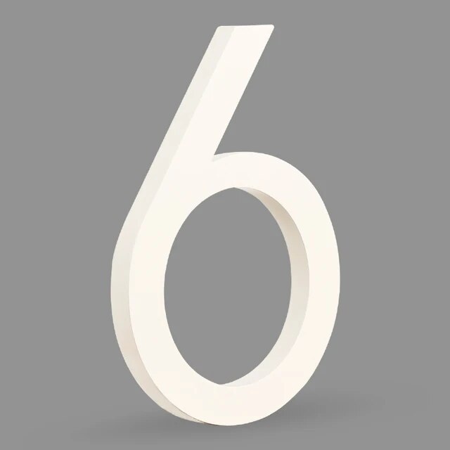 Aurielle Floating White House Numbers