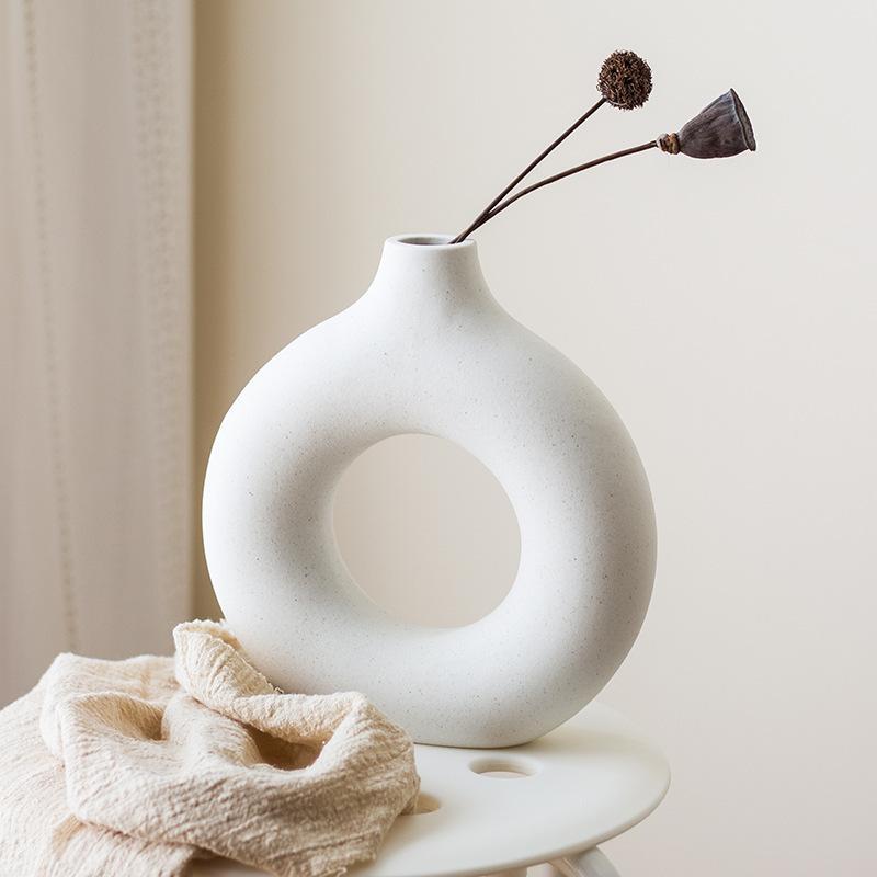 Athena Circular Vase