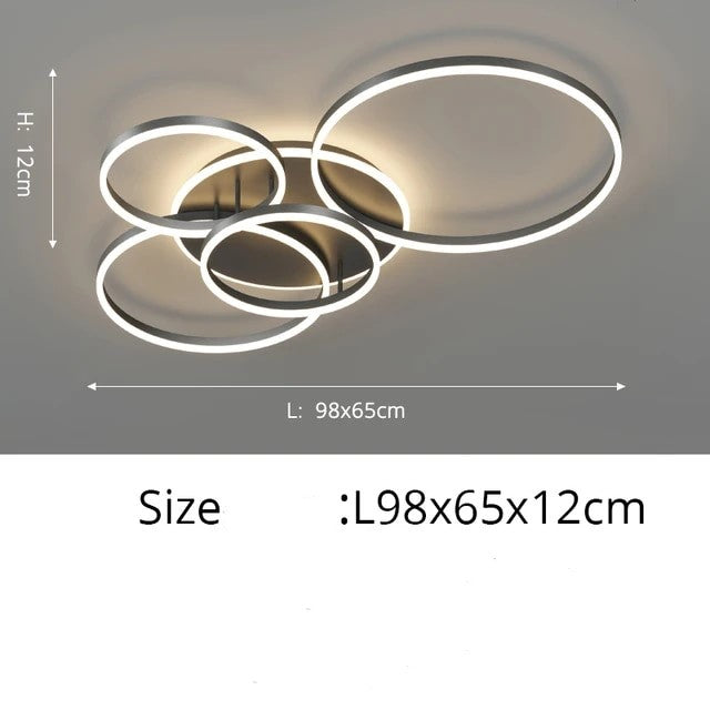 Seraphina Round Circle Ceiling Light