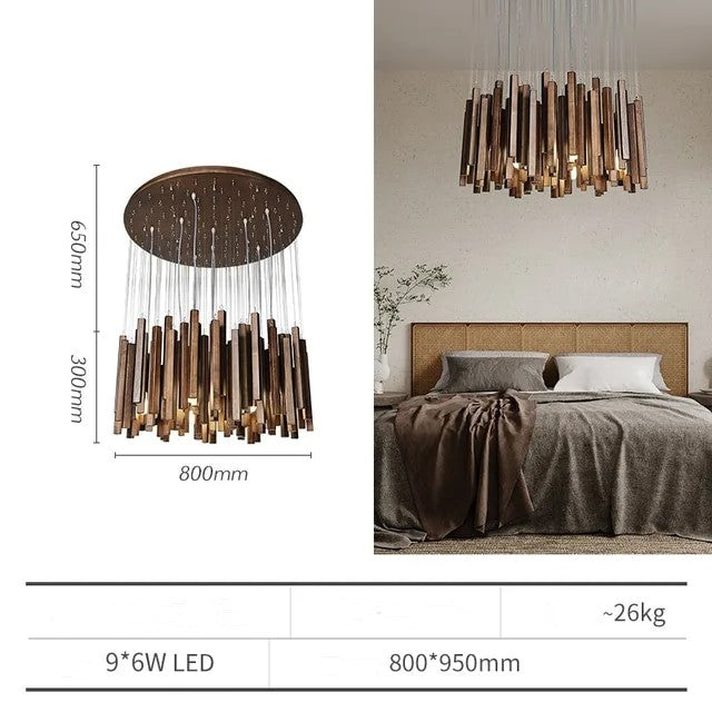 Rowan Wooden Ceiling Light