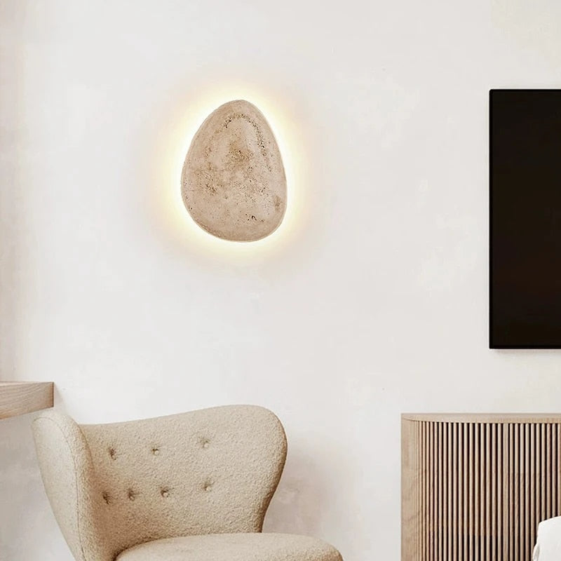 Beatrice Floating Stone Wall Fixture