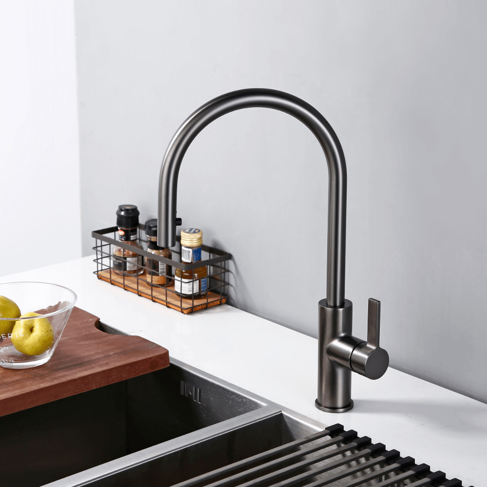 Aurora Single-Hole Kitchen Faucet