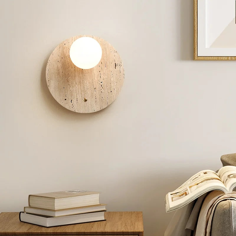 Lara Stone Wall Sconce