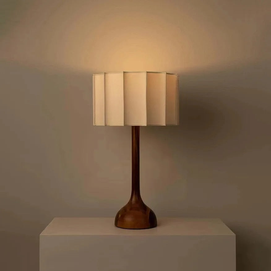 Elara Wooden Floor Lamp