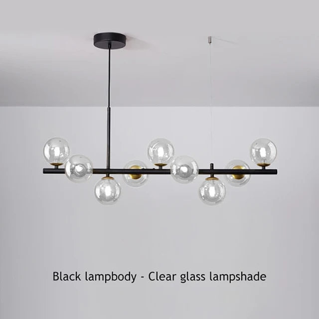 Luminara Glass Ball Ceiling Light