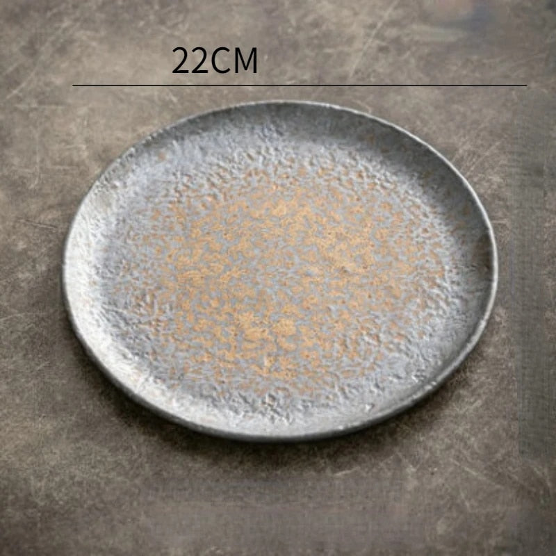 Aurielle Stone Ceramic Plate