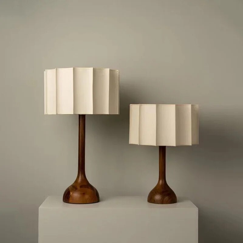 Elara Wooden Floor Lamp