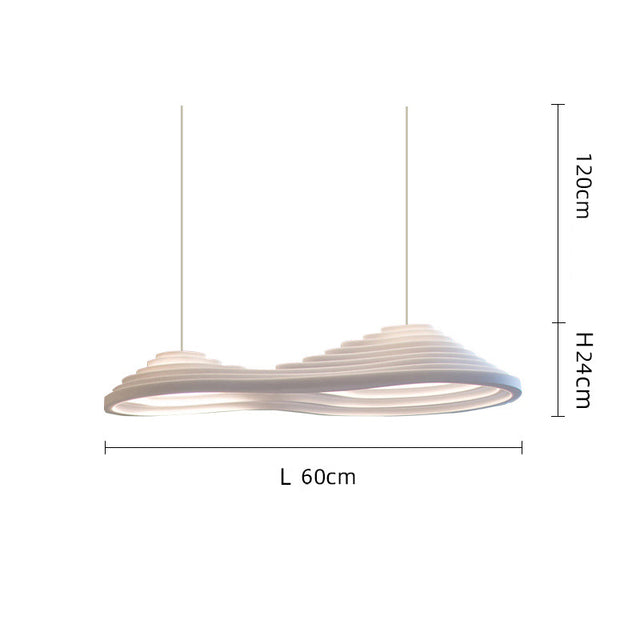 Ophelia Porcelain White Ceiling Light