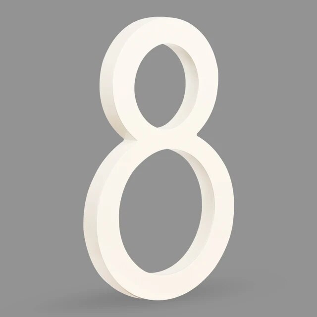 Aurielle Floating White House Numbers