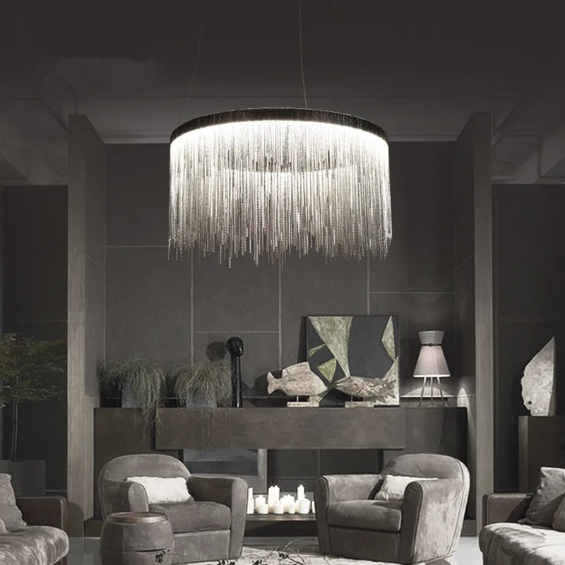 Elowen Chain Tassel Chandelier