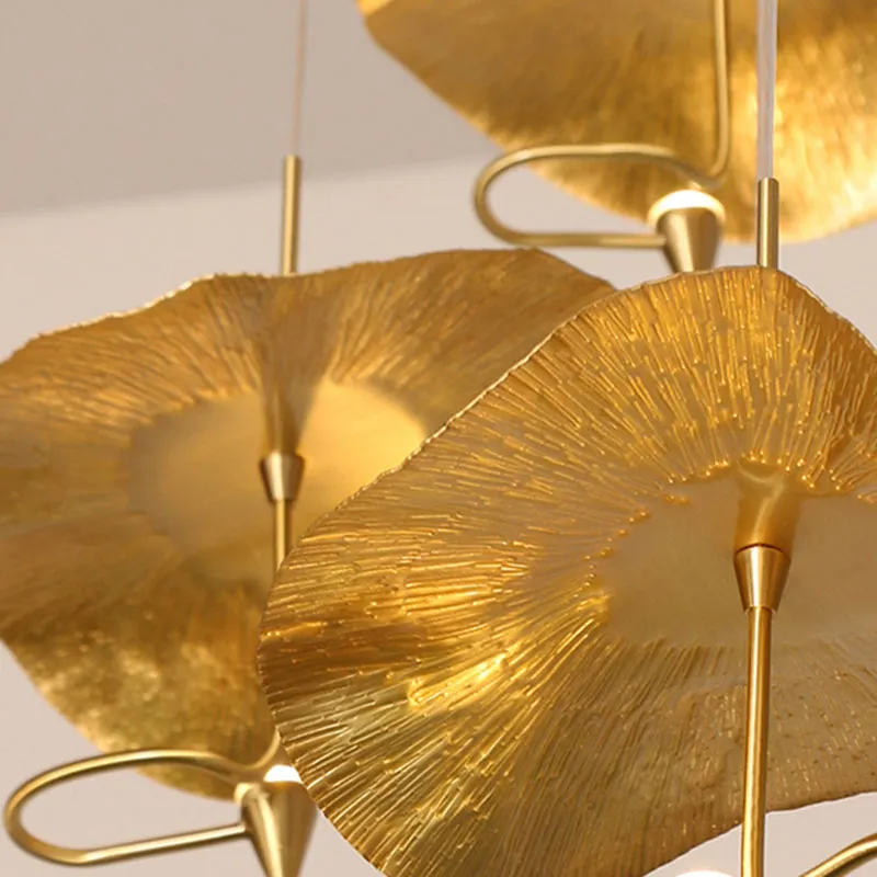 Nova Lotus Leaf Pendant Light