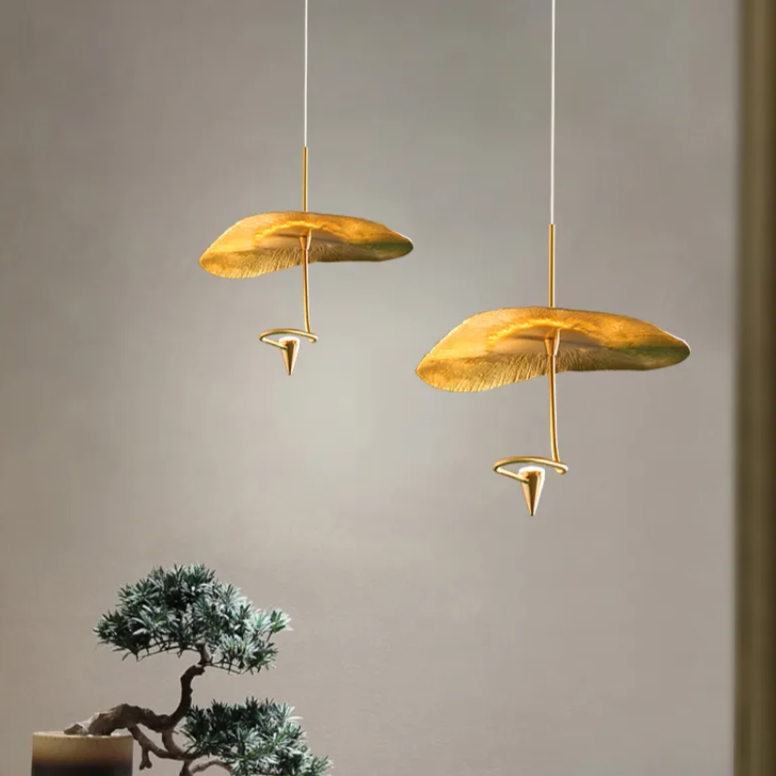 Nova Lotus Leaf Pendant Light