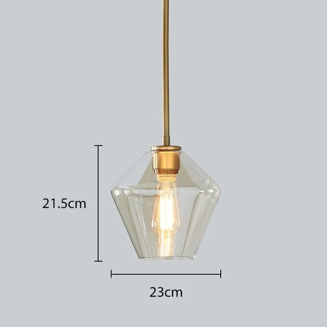 Seraphina Sculptural Glass Pendant Light