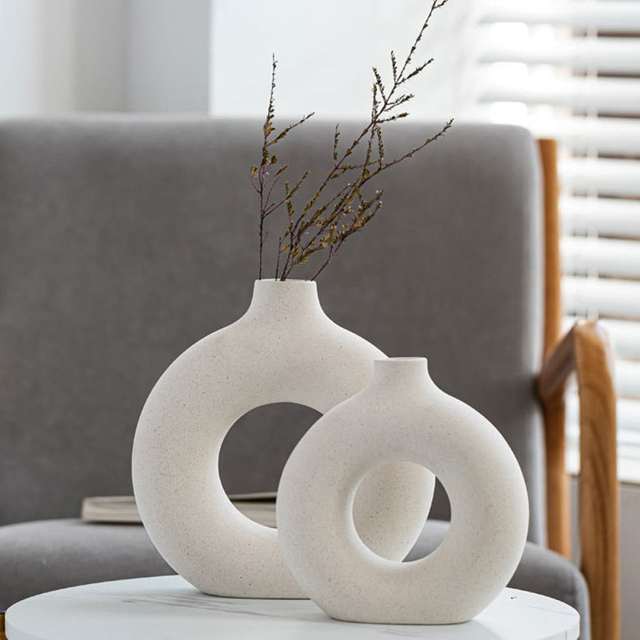 Athena Circular Vase