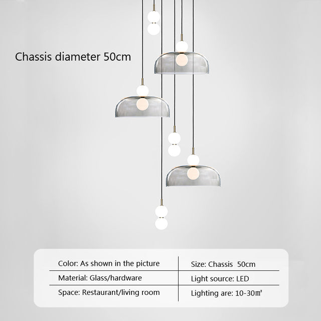 Elowen Glass Ceiling Light