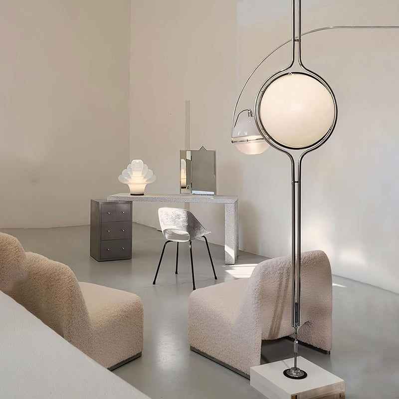 Luna Globes Acrylic Ball Floor Lamp