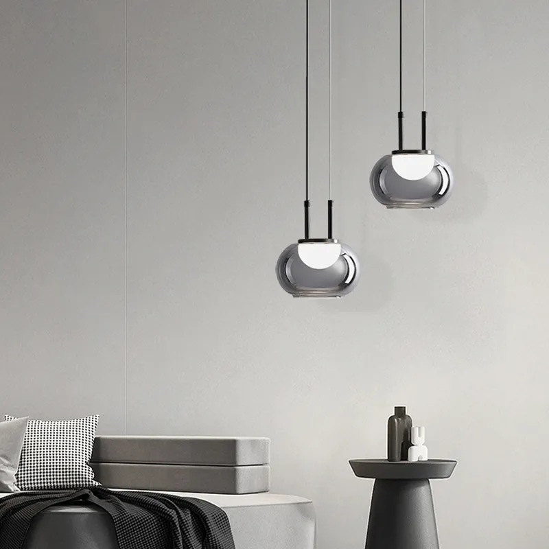 Liora Smoky Grey Pendant Light