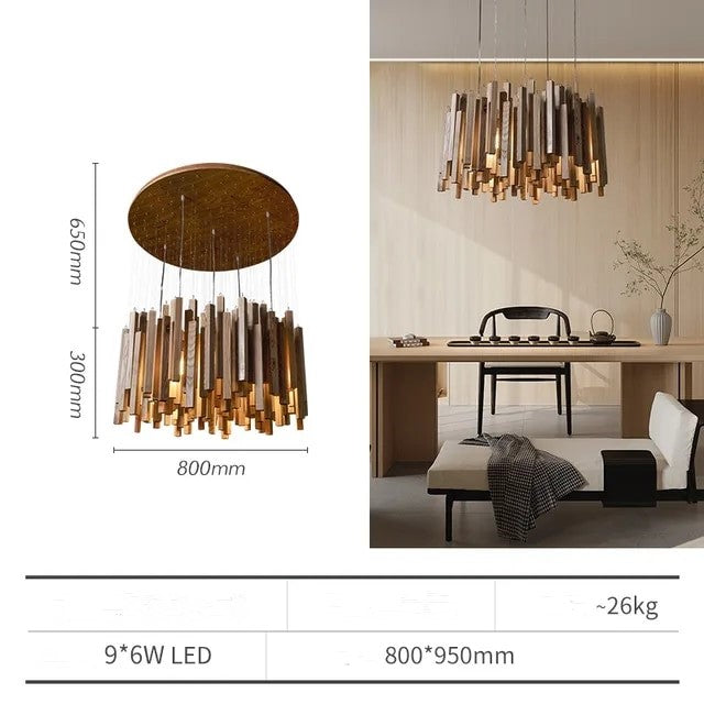 Rowan Wooden Ceiling Light